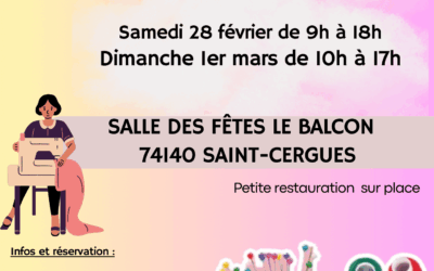 Puces de couturières (dimanche)